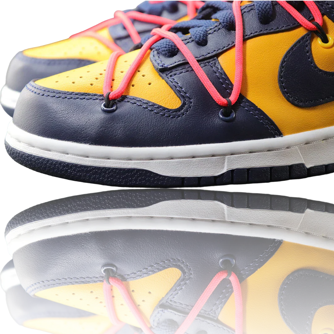 Off-White x SB Dnk Low 'University Gold'