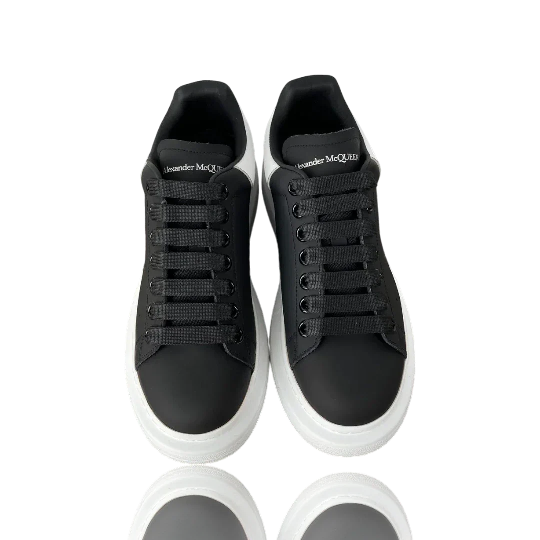 McQueen Oversized Sneaker 'Black White White'