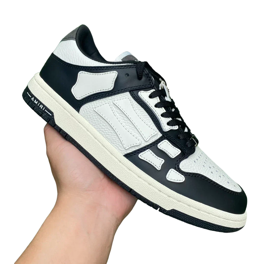 Amiri Skel Top Low 'Black White'