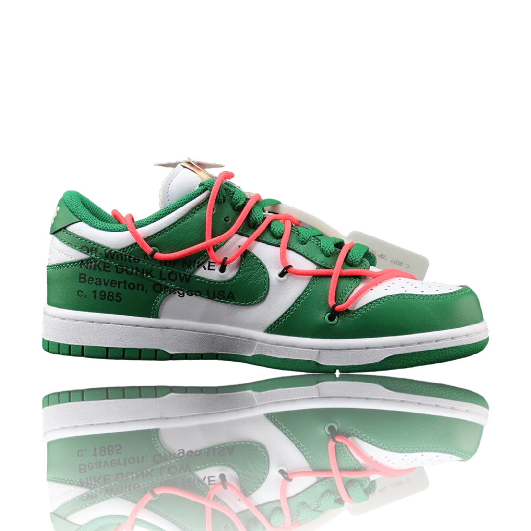 Off-White x SB Dnk Low 'Pine Green'