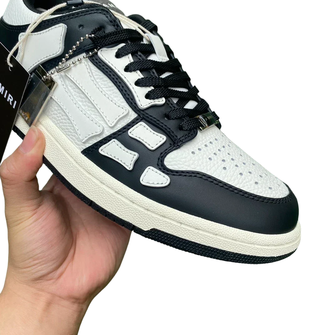Amiri Skel Top Low 'Black White'