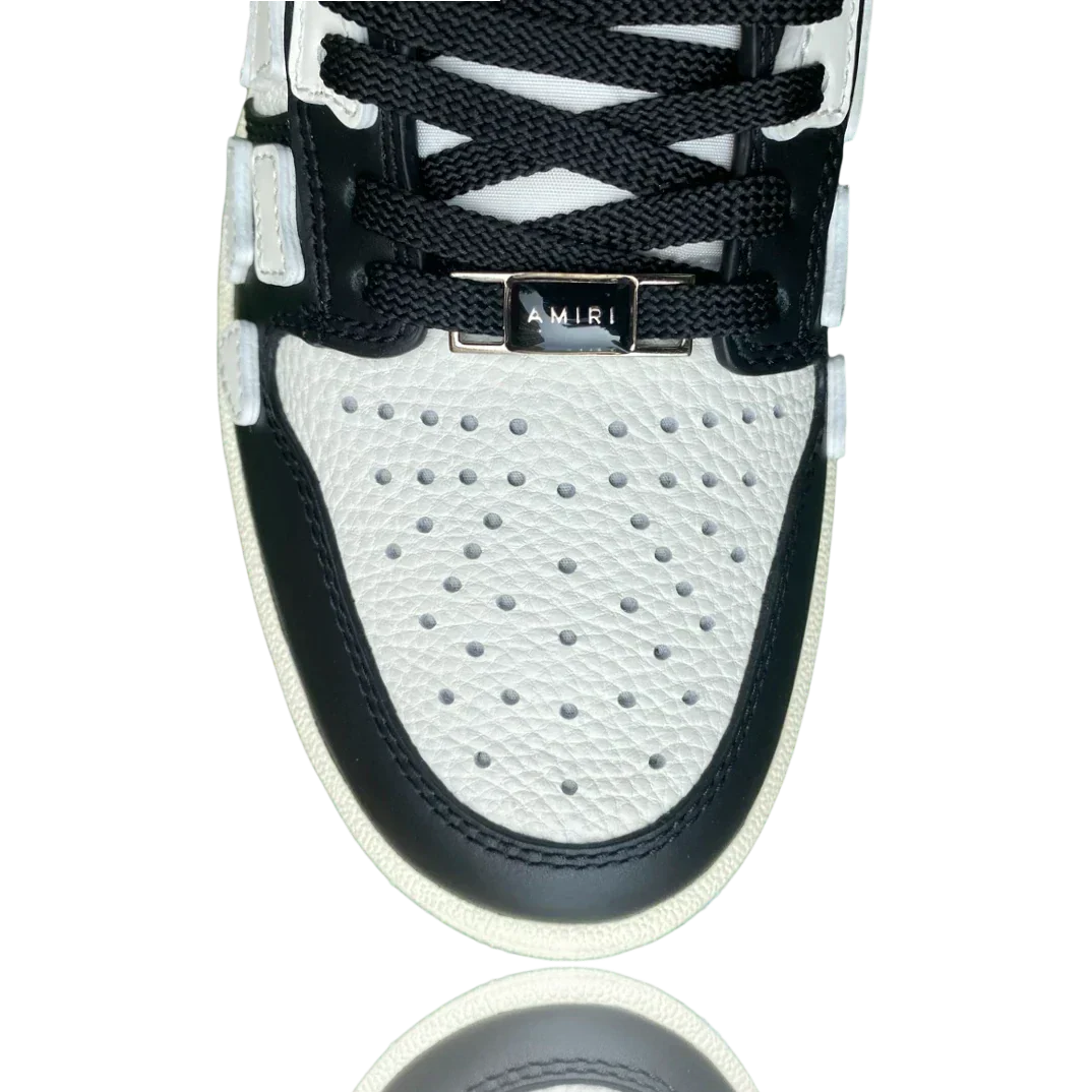Amiri Skel Top Low 'Black White'
