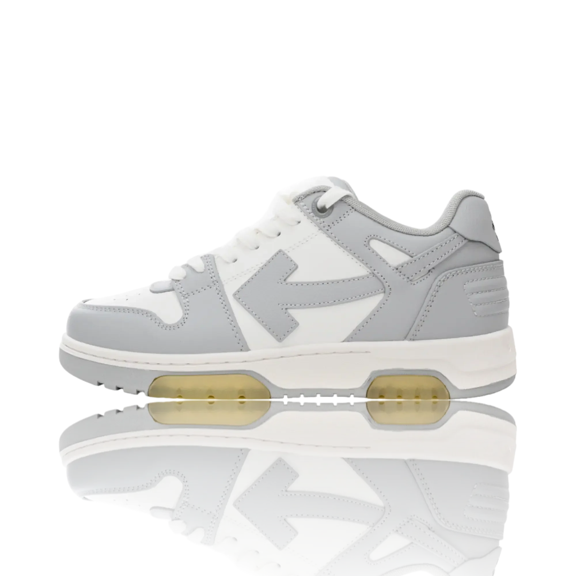 Off-White Out Of Office Low Top 'Grey White'