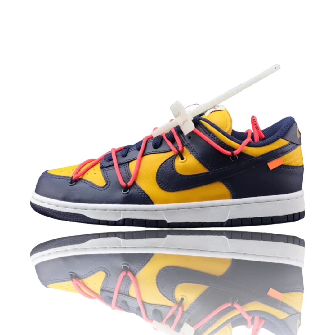 Off-White x SB Dnk Low 'University Gold'