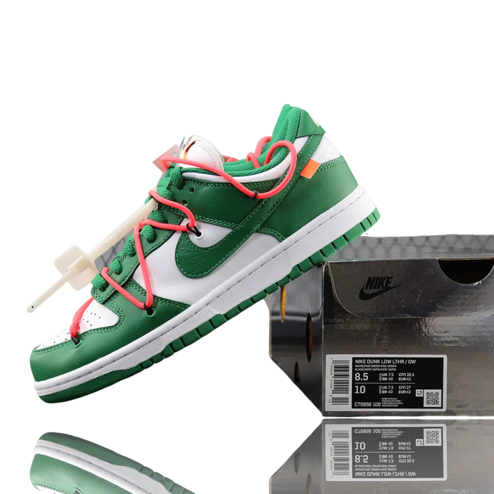 Off-White x SB Dnk Low 'Pine Green'
