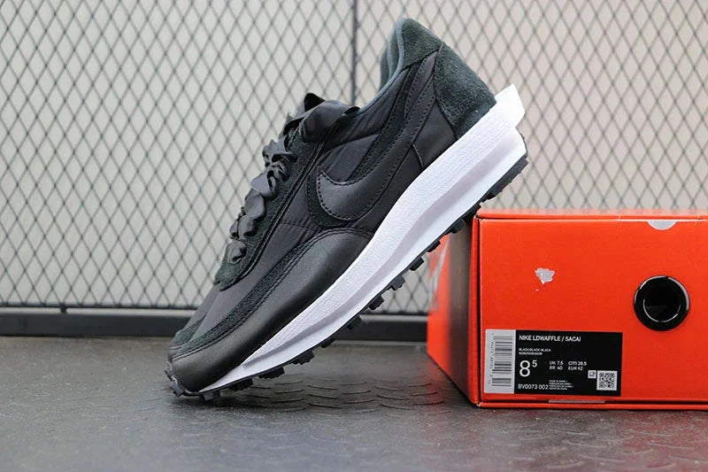 Sacai x LD Waffle 'Black Nylon'