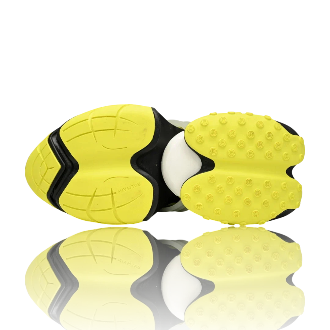 Balmain Unicorn low-top 'Black Yellow'