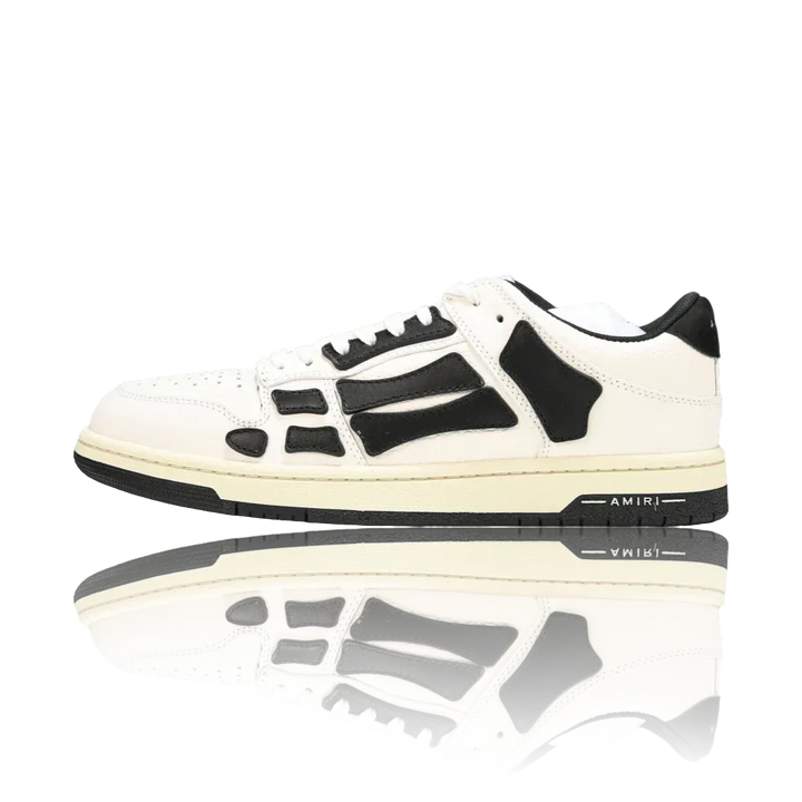 Amiri Skel Top Low 'White Black White'