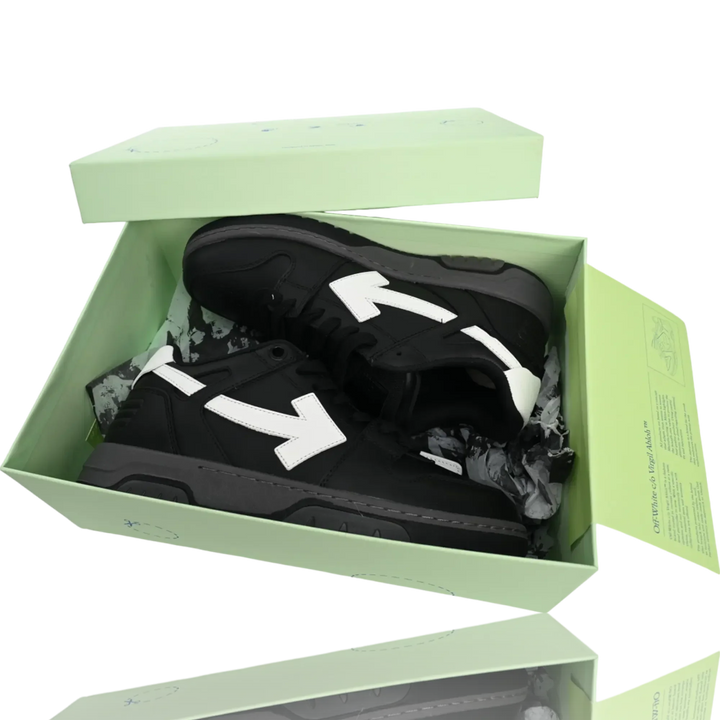 Off-White Out Of Office Low Top 'Black White'