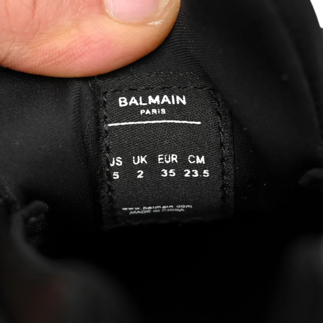 Balmain Unicorn low-top 'Black'