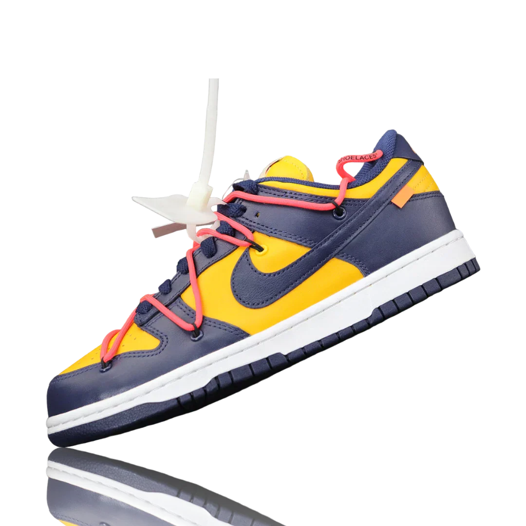 Off-White x SB Dnk Low 'University Gold'
