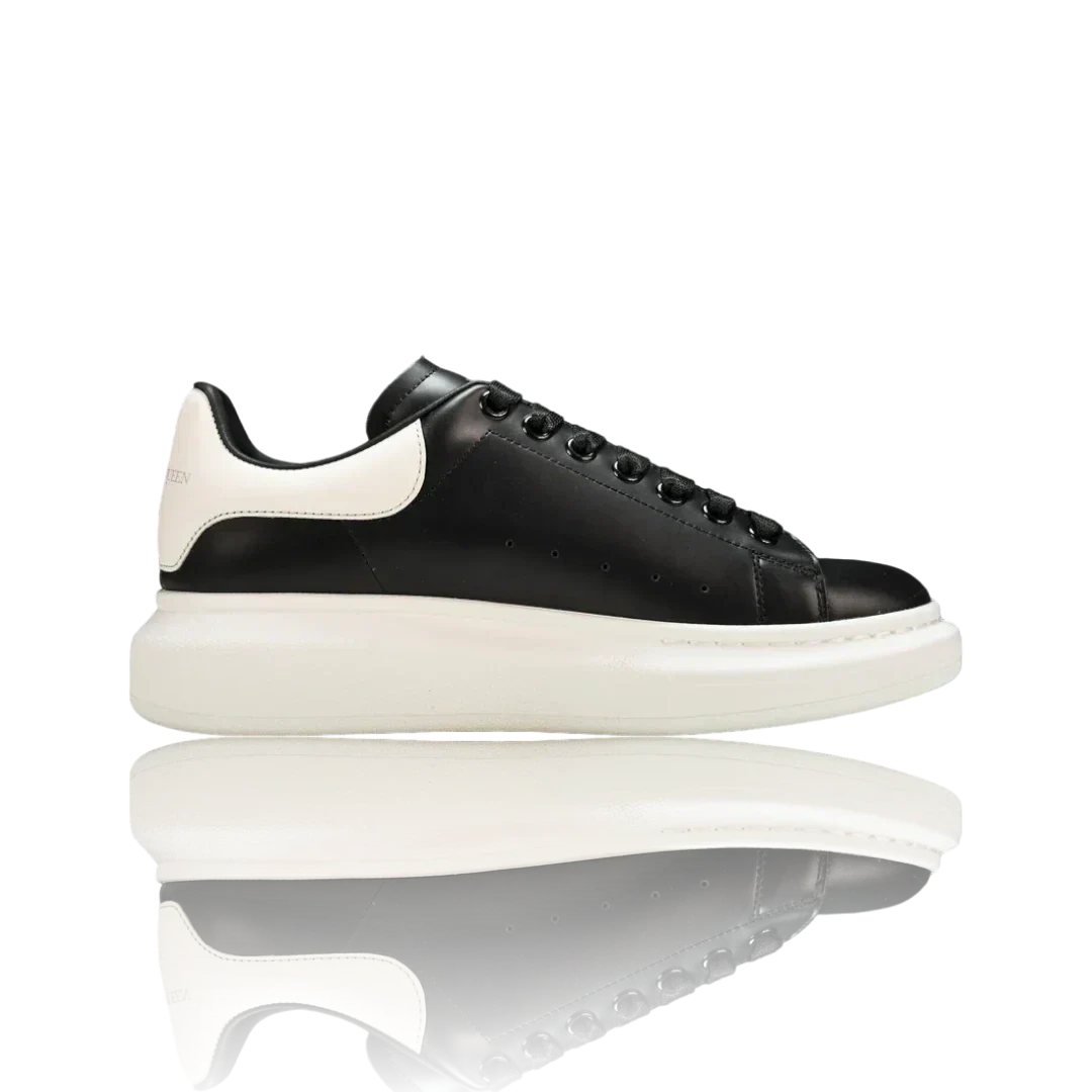 McQueen Oversized Sneaker 'Black White White'